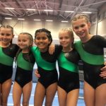 5 gymnast girls