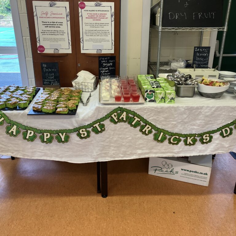 Happy St Patrick's day lunch